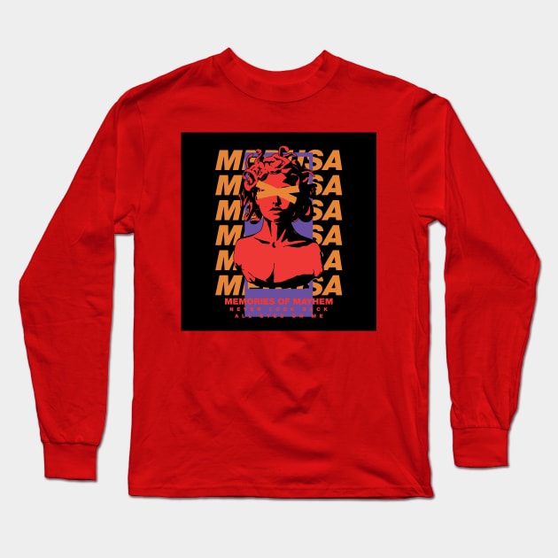 MEDUSA Long Sleeve T-Shirt by MIND ON PRINT